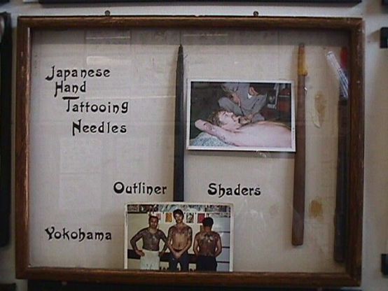 Japanese Hand Tattooing Needles donated by Horiyoshi III